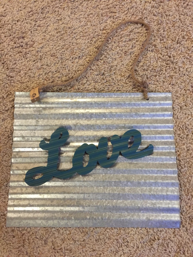 valentine gift, love sign, quick DIY gift