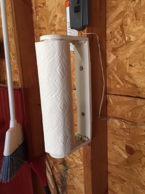 Make a Steampunk paper towel holder