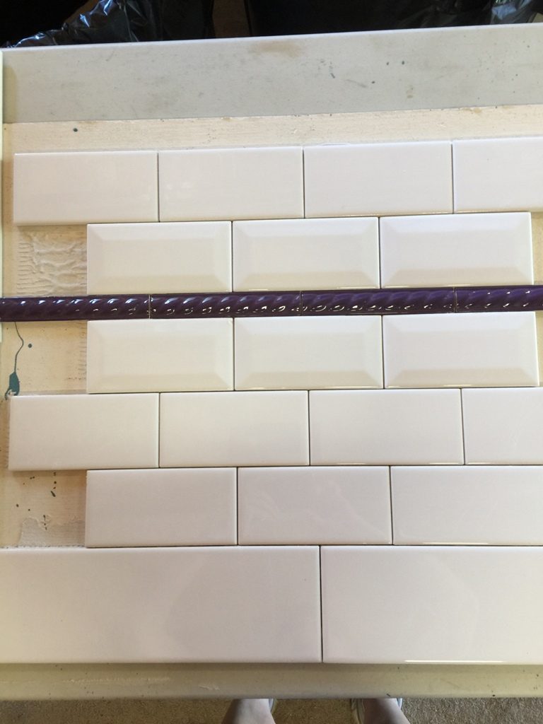 Let's Paint the Shower Tile!